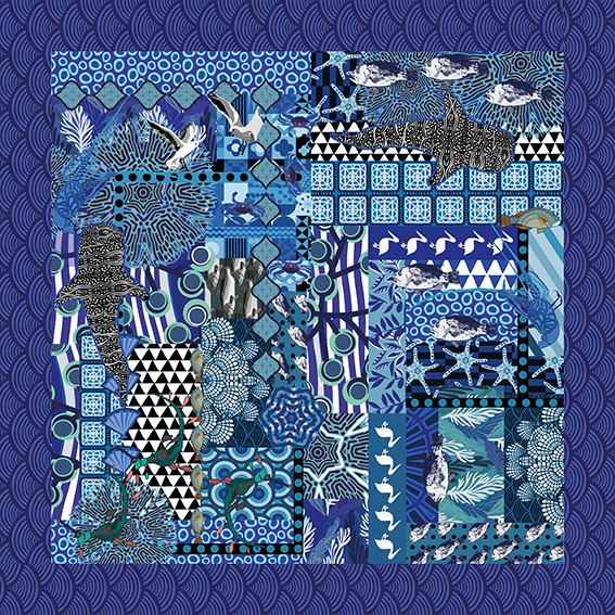 Giant Picnic Blanket Pink Lake Road Australia