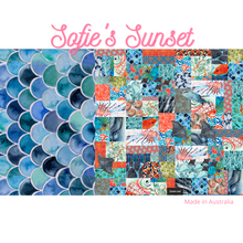Load image into Gallery viewer, Sofie&#39;s Sunset - Neoprene Beach Blanket